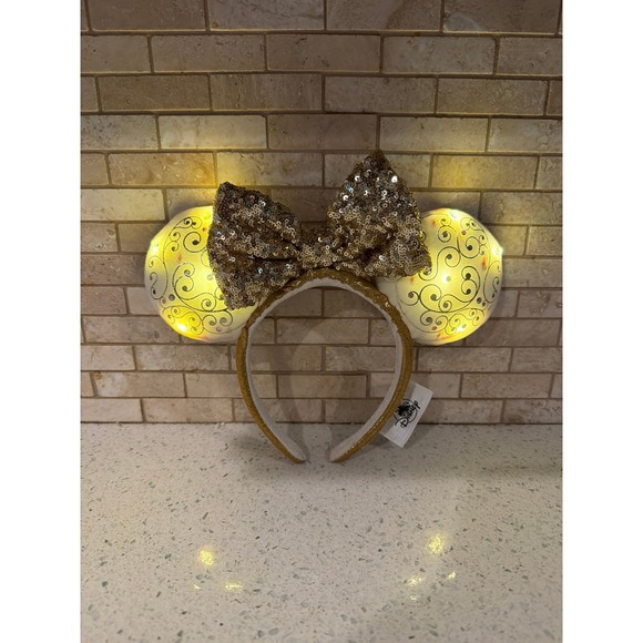 Disney World 50th Anniversary Light Up‎ Minnie Ears main image 4